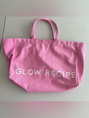 Glow Recipe Large Canvas Tote
